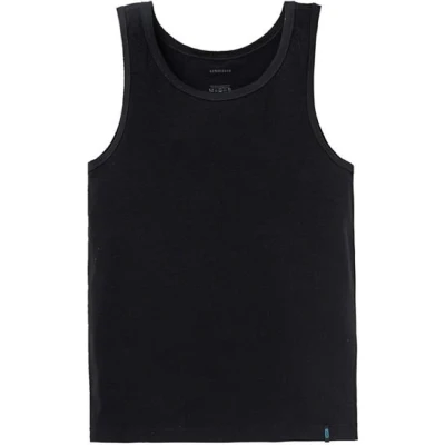 Afbeelding van Onderhemd Heren 3 stuks Zwart 100% Katoen Ronde Hals Hemd Ondershirt Tanktop Singlet Maat L