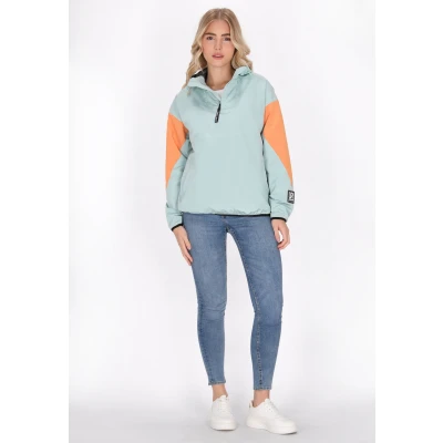 Afbeelding van Blouson Jas DREIMASTER XS / Pastel Mint Kleur Blok 100% Nylon