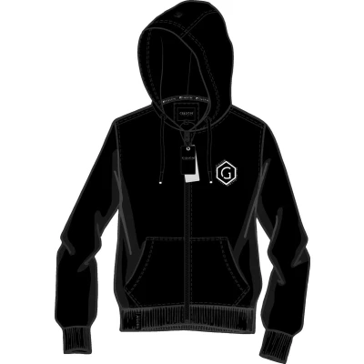 Afbeelding van Gibson heren hoody zwart maat M