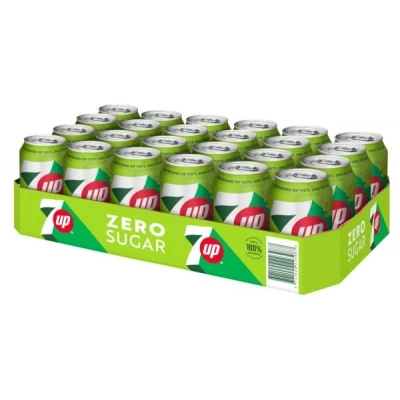 Afbeelding van 7 Up Sugar Free (24 x 330 ml)
