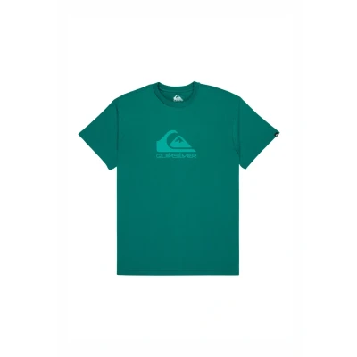 Afbeelding van Quiksilver COMP LOGO Unisex Tshirt print, Maat: XS, Blue