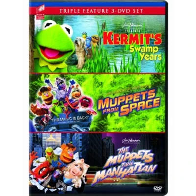 Afbeelding van Kermit s Swamp Years / Muppets From Space The Take Manhattan(Triple Feature 3 DVD Set)