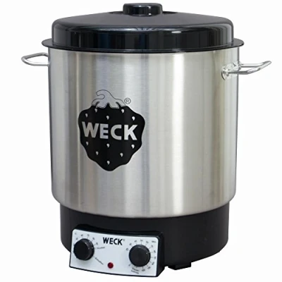 Afbeelding van WECK Inmaakautomaat WAT 25 (inmaakkan/inmaakkan van roestvrij staal, warmwaterdispenser, glühweinkoker, 30 liter, 230 V, 1800 W) 6833