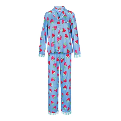 Afbeelding van PJ Salvage SET Pyjama, Dames, Maat: Medium, Royal