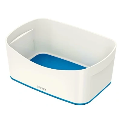 Afbeelding van Leitz MyBox, 52574036, opbergschaal, ondoorzichtig, wit/blauw metallic, kunststof