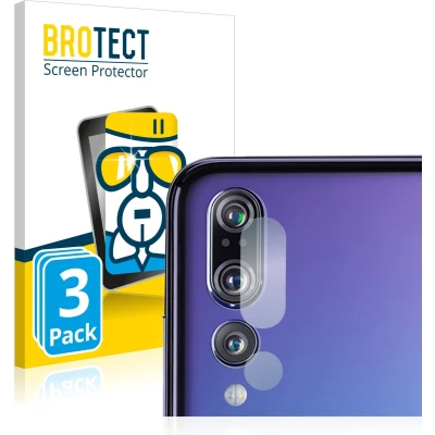 Afbeelding van BROTECT Screenprotector voor Huawei P20 Pro (ALLEEN Camera Lens) Folie Beschermfolie Beschermglas transparant (3 Stuks)