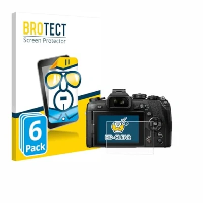 Afbeelding van BROTECT Screenprotector voor Olympus OM D E M1 Mark II / III Folie Beschermfolie transparant (6 Stuks)