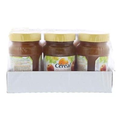 Afbeelding van 6x Céréal Jam Abrikoos &amp; Perzik 270 gr