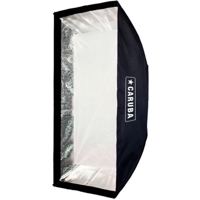 Afbeelding van Caruba Softbox Quick Assembly Matte Zilver Strip 60 x 90cm (bowens vatting)