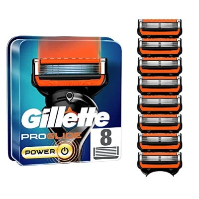 Afbeelding van Gillette ProGlide Power Navulmesjes Voor Scheersysteem Mannen, 8 Stuks