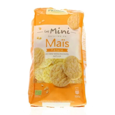 Afbeelding van Primeal Bio mini maiswafels 150 g