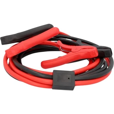Afbeelding van AEG 97216 veiligheidsstartkabel SP 25, overbrugingskabel, starterkabel, met spanningspuntbeveiliging in opbergtas, 2 x 3,5 m, DIN 72553