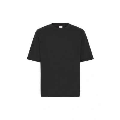 Afbeelding van Solid Bilop Tshirt print, Heren, Maat: 3XL, True black