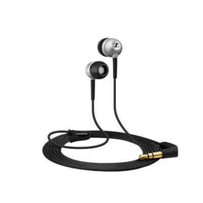 Afbeelding van Sennheiser CX 300 II Precision in ear hoofdtelefoon (1,2 m kabellengte, 3,5 mm jackstekker, draagtas, ooradapterset S/M/L) zilver