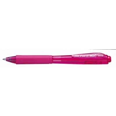 Afbeelding van Pentel BX440 Feel it! WOW! balpen 1,0 mm roze 12 stuks