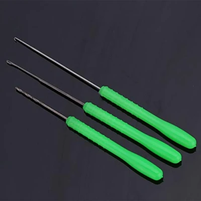 Afbeelding van 3 in 1 Baiting Needle Tool Visserij Bait Kit Set Ball Boor Stringer Naald voor het Maken van Rigs