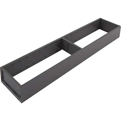 Afbeelding van Legrabox Ambia Line smal keukeninzetstuk Orion Grijs 50,8 cm