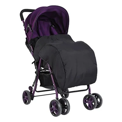 Afbeelding van Kinderwagen Voetenzak Windscherm Hoes Slaapnest Universeel Warm Waterdicht (Zwart)