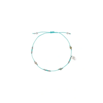 Afbeelding van Armband Lola Yehwang One size Zilver/Turquoise Stainless Steel