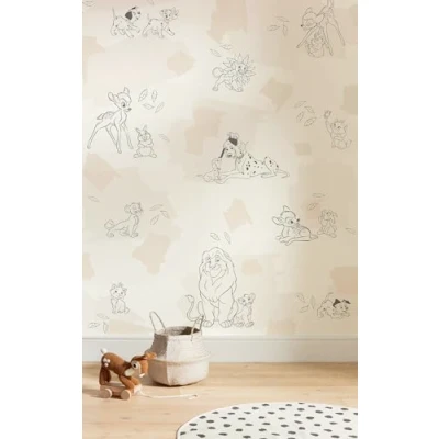 Afbeelding van Komar Kinderbehang Disney Animals (1 stuk)