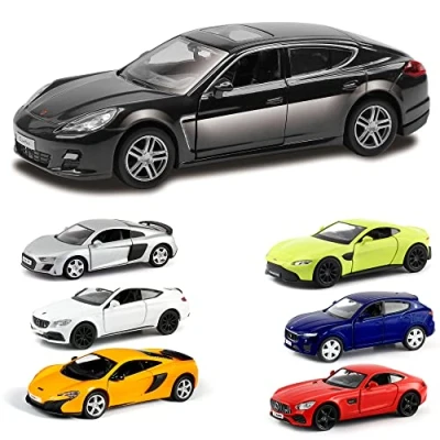 Afbeelding van TURBO CHALLENGE Auto Licentie Die Cast 029000 1/32 Retro Friction Willekeurig Model Metaal Kinder Speelgoed Cadeau Vanaf 3 jaar