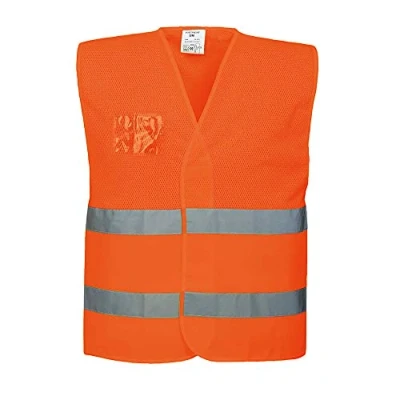 Afbeelding van Portwest C494 Hi Vis Helft Meshvest, Normaal, Grootte 4XL/5XL, Oranje