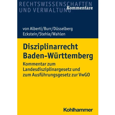 Afbeelding van Disziplinarrecht Baden Wurttemberg