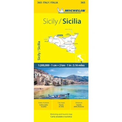 Afbeelding van Sicily Sicilia 1:200.000. Ediz. bilingue: Map: 365