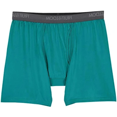 Afbeelding van Fruit of the Loom Micro Stretch Boxer Slips voor heren, Regular Been 5 Pack Diverse Kleuren, XL