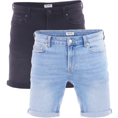 Afbeelding van Only &amp; Sons Heren Short Broeken ONSPLY 2er Pack regular/straight Fit Veelkleurig Volwassenen 2 Korte Jeans