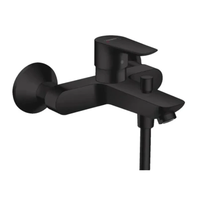 Afbeelding van Hansgrohe Talis E 1 greeps badmengkraan opbouw Mat