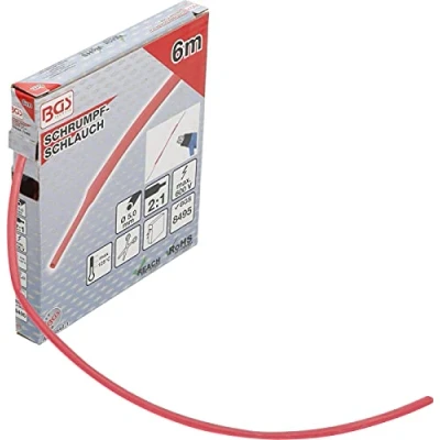 Afbeelding van BGS 6848 1 Krimpkous box rood Ø 5 mm 6 m