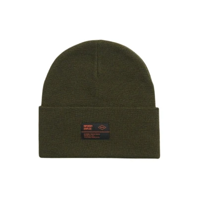 Afbeelding van Superdry Vrouwen Surplus Gebreide Beanie Groen Grootte: 1SIZE