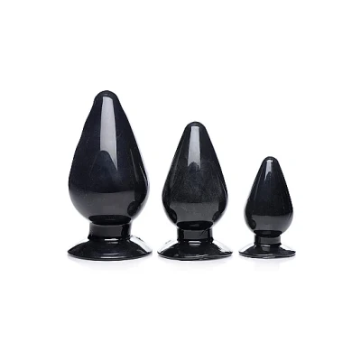 Afbeelding van Master Series Triple Cones Anaalplug Set Van 3