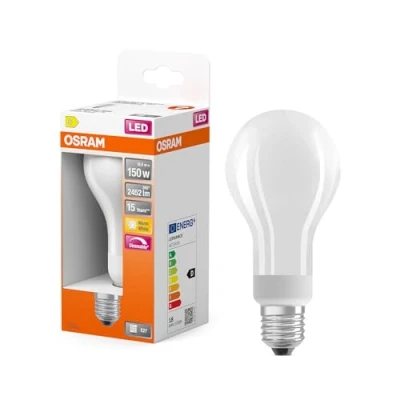 Afbeelding van OSRAM LED lamp Lampvoet: E27 Warm wit 27 K 18 W mat SUPERSTAR