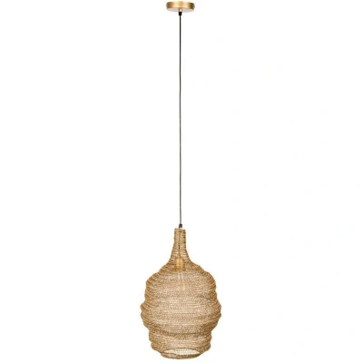 Afbeelding van Puur Mysen hanglamp M 37 cm messing IJzer