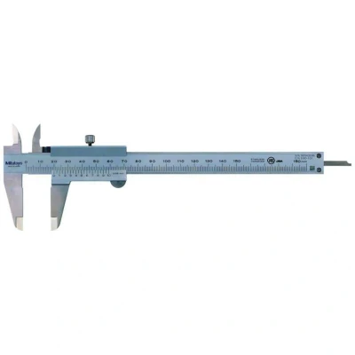 Afbeelding van MITUTOYO 530 101 analoge schuifmaat met noniusaflezing 0 150mm, 0,05mm