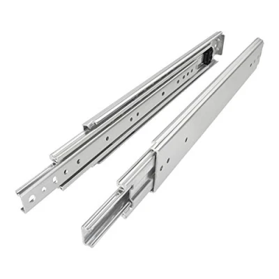Afbeelding van 1 Paar (2 stuk) Volledig uitschuifbaar Ladegeleider KV2 200 H76 L1300 NF Lengte 1320,8 mm Draagkracht kg gegalvaniseerd van SOTECH