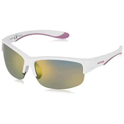 Afbeelding van ALPINA Unisex Kinderen, FLEXXY YOUTH HR Zonnebril, white purple matt/black, One Size