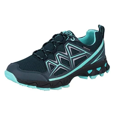 Afbeelding van Brütting Power Heren Halfhoge trekking &amp; wandelschoenen, Marineblauw/turquoise, 39 EU