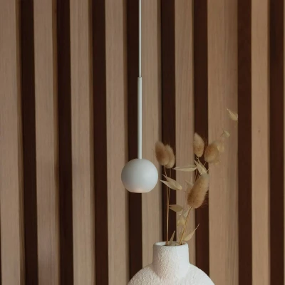Afbeelding van Ideallux Ideal Lux Archimede Sfera hanglamp, wit, metaal