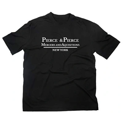 Afbeelding van Styletex23 American Psycho Visitekaartje T Shirt, Zwart, L