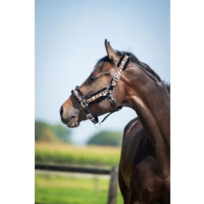 Afbeelding van HB Ruitersport Halster Leopard Fur Full