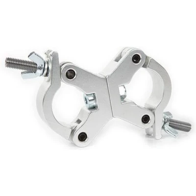 Afbeelding van DUBBELE HEAVY DUTY BUISKLEM MET VLEUGELMOEREN MAX. LAST 350kg