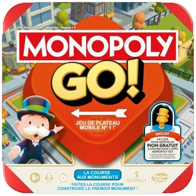 Afbeelding van Monopoly GO! Bordspel Franse versie