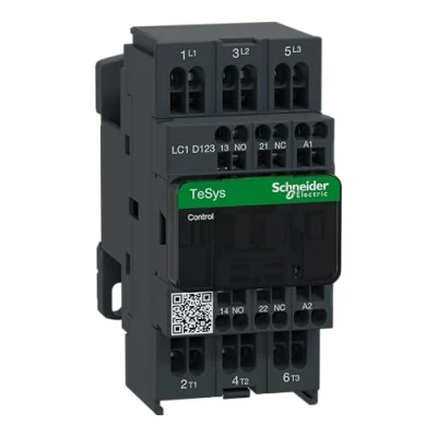 Afbeelding van Schneider Electric Netmagneetschakelaar, 3p+1S+1Ö, LC1D123B7, Relais