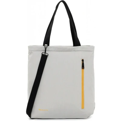 Afbeelding van Tamaris Schoudertas Shopper met laptopvak Gayl Sling Bag Lightgrey Grijs