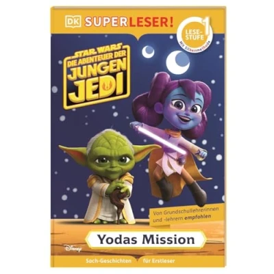 Afbeelding van SUPERLESER Star Wars: Die Abenteuer der jungen Jedi: Yodas Mission: 1. Lesestufe, Sach Geschichten für Erstleser. Mit Silbenmethode Kinder ab 6 Jahren