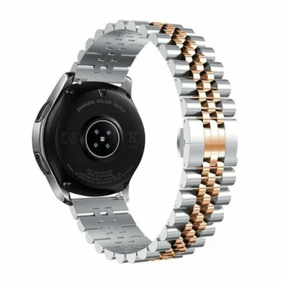 Afbeelding van Stalen band Zilver / rosé goud Xiaomi Mi Watch S1 Pro Active S2