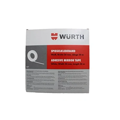 Afbeelding van Würth 894918 NASTRO Specchio Bianco larghezza 25 mm e lunghezza m, grijs